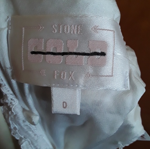 Stone Cold Fox Trapeze  Gown - Picture 3 of 5